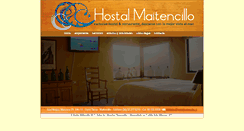 Desktop Screenshot of hostalmaitencillo.cl